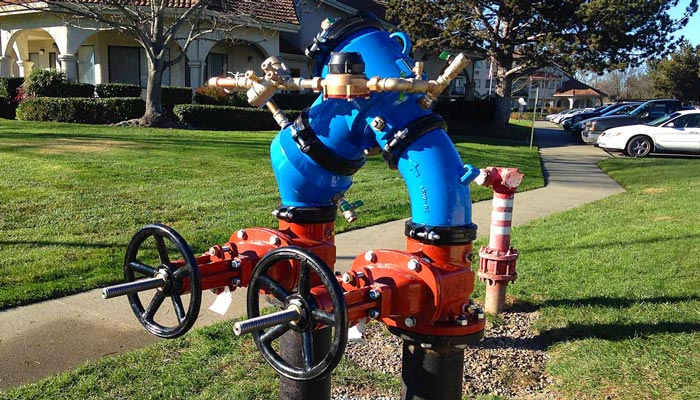A 6" DCDA Backflow, North Napa